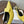 Celine 26 Pointed-Toe Slingback Yellow Sheepskin 624684
