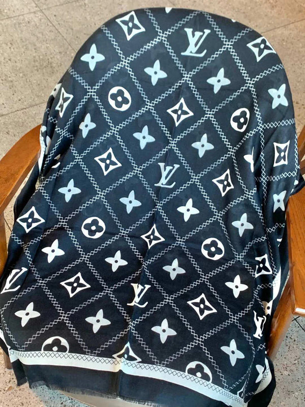 LV SCARF 200 CM IN CASHMERE 738534