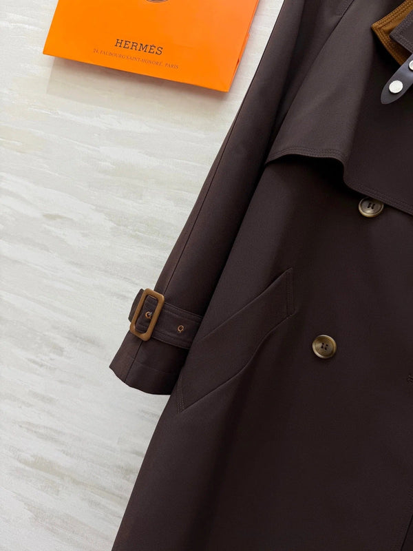 HERMES 25S LONG WINDBREAKER 527670