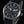 IWC Pilot 41mm Black Dial Silver Metallic Case Rubber Strap