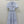 Robe courte à manches courtes et col à revers Miumiu 2026 en coton bleu 353015