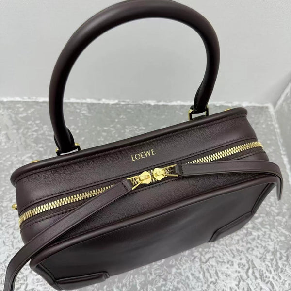 Loew 2026 Amazona 180 Bag 24cm Brown Soft Calfskin