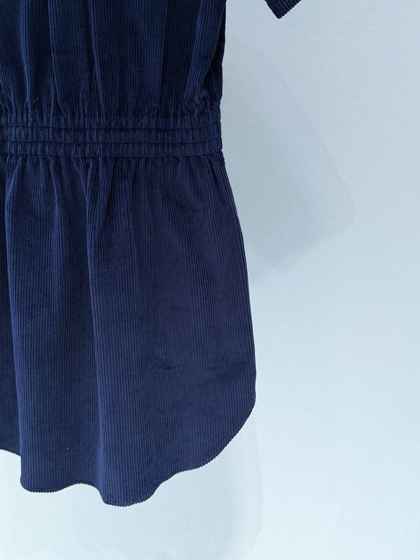 Robe chemise Miumiu 2026 en coton bleu coupe slim
