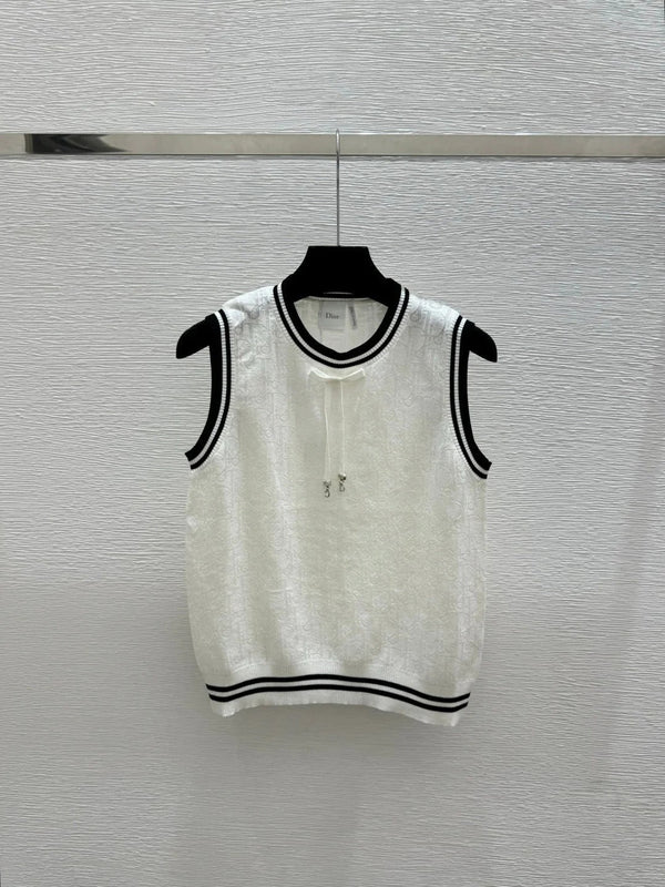CD 2026 Vest with Logo Cashmere 445630
