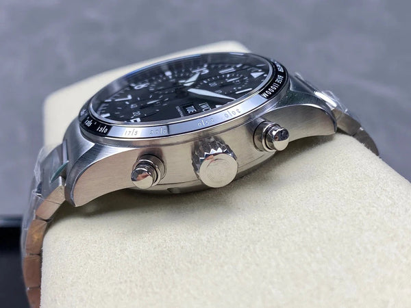 IWC Pilot 41mm Black Dial Steel Case