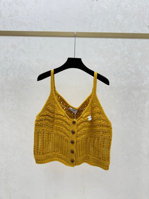 Chanel 2026 Camisole Creuse Laine Nylon