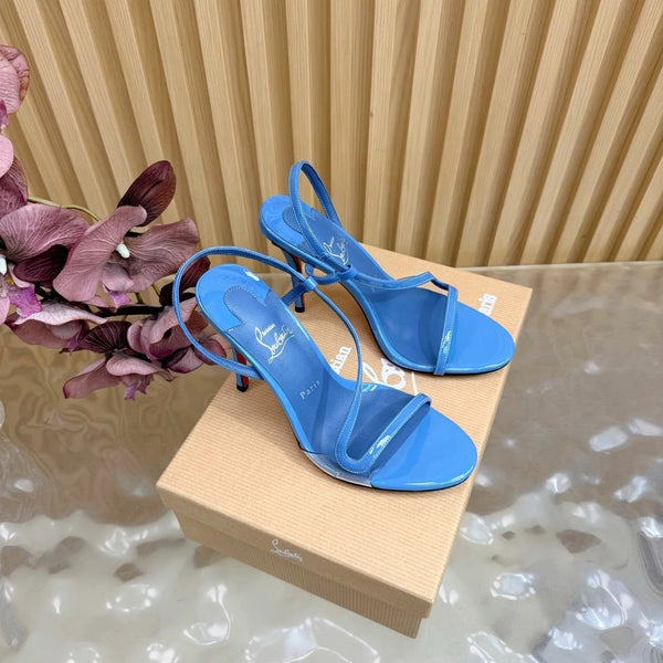 CL 2026 Rosa Z Slingback Sandals 100mm Patent Leather 776004