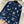 CC 26 Cardigan motif flocon de neige bleu mélangé laine blanche 329713