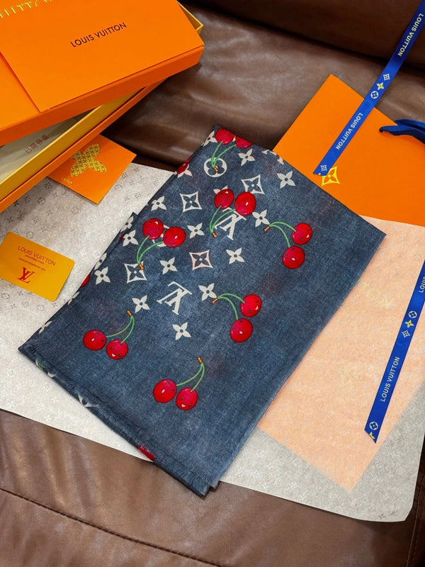 LV SCARF 200 CM IN CASHMERE 728982