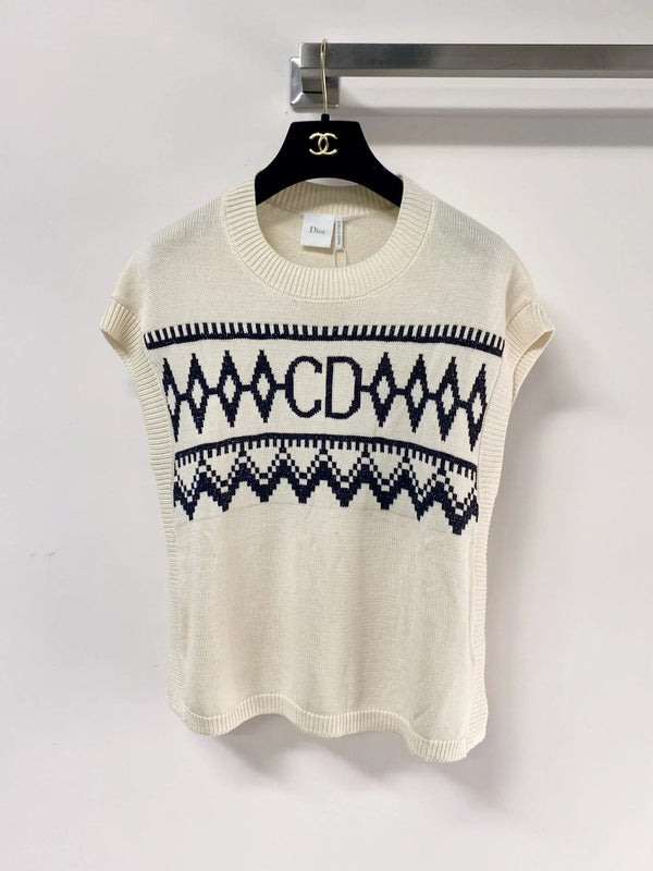 CD 2026 Sweater Knit Vest Tencel 471888