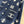 CC 26 Cardigan motif flocon de neige bleu mélangé laine blanche 329713
