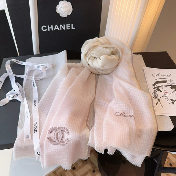 CHANEL 25S SCARF 200 CM IN CASHMERE 942960