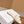 CD 26 Pantoufles brodées en cuir de vachette blanc 610276