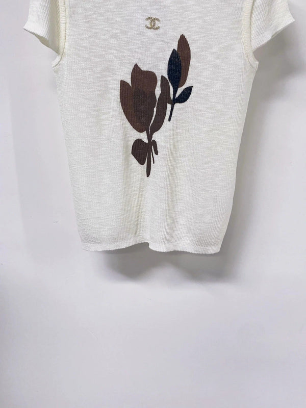 CC 2026 White Short-Sleeved Shirt Wool Laine 479868