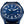IWC Pilot 41mm Blue Dial Navy Blue Rubber Strap