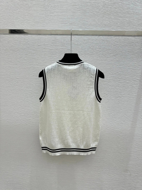 CD 2026 Vest with Logo Cashmere 445630