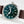 IWC Pilot 40mm Green Dial Steel Case Brown Leather Strap