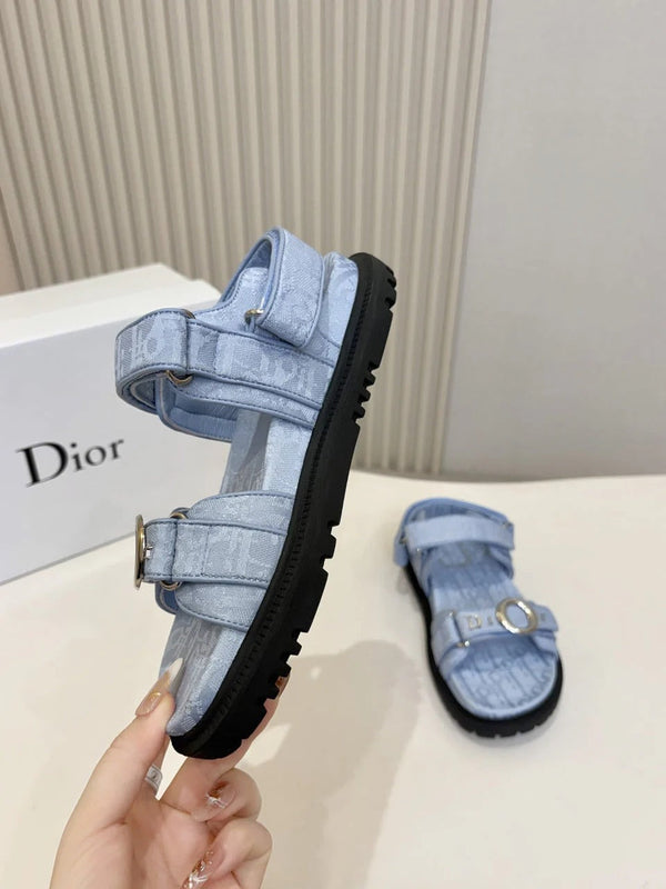 CD 2026 Sandal Fabric Leather 846482