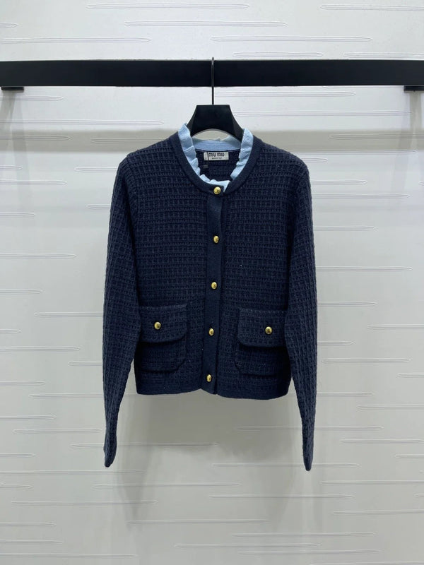 Miumiu 2026 Knit Cardigan Wool Cashmere