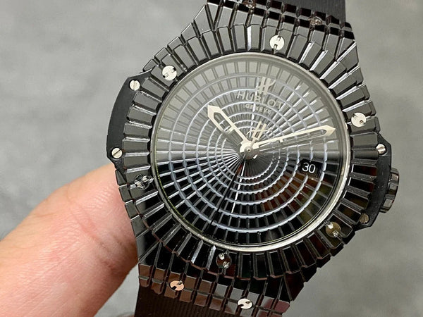 Hublot Big Bang Caviar 44mm Black Ceramic Watch