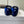 Celine 26 Flat Sneaker Dark Blue Yellow Canvas Suede 624713