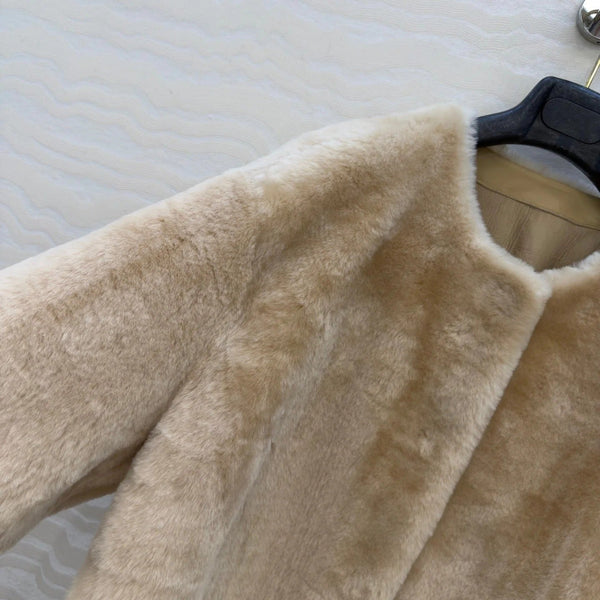 MANTEAU EN PEAU DE MOUTON MAX MARA 25S 005