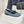 CL 26 Mary-Jane Ballet Flats Blue Fabric Leather 755871