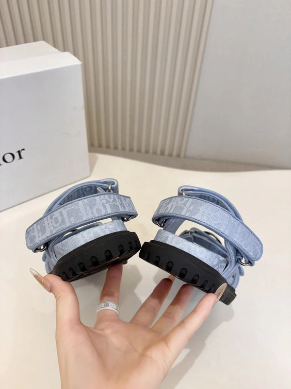 CD 2026 Sandal Fabric Leather 846482