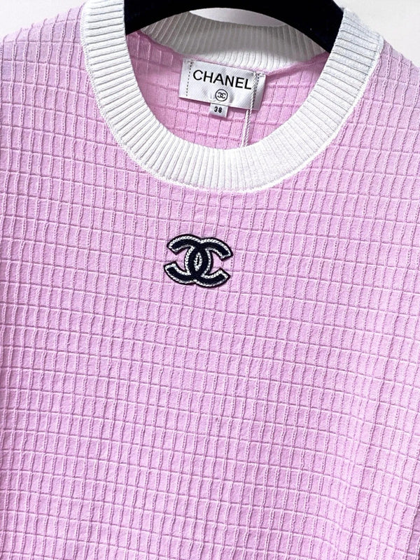 CC 2026 Pink Short-Sleeved Shirt Tencel 310322