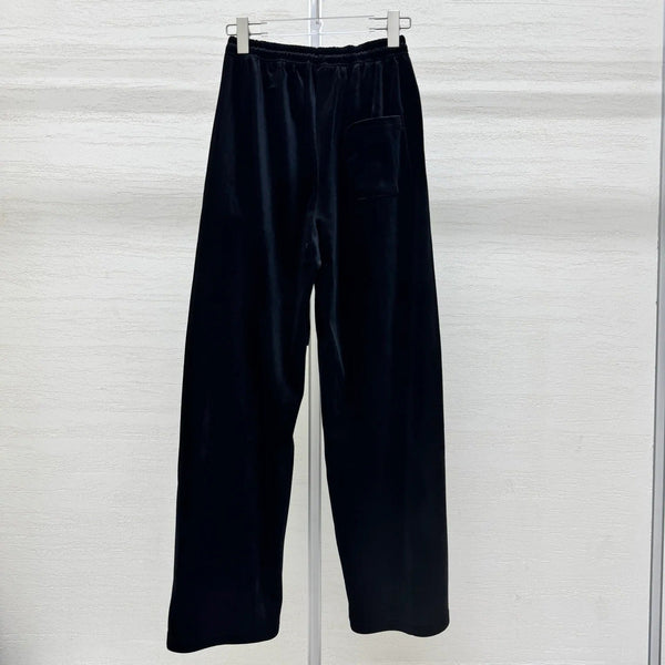 Miumiu 2026 Pantalon brodé de strass Soie Viscose 356809