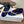 Celine 26 Flat Sneaker Dark Blue Yellow Canvas Suede 624713