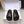 YSL 26ss Platform Slippers Black Sheepskin 663213