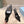 PRA 26S Slingback 85 Black Crocodile Embossed Leather 630739