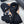 THREE-PIECES SET IN BLACK WOOL AND ACRYLIC 406558