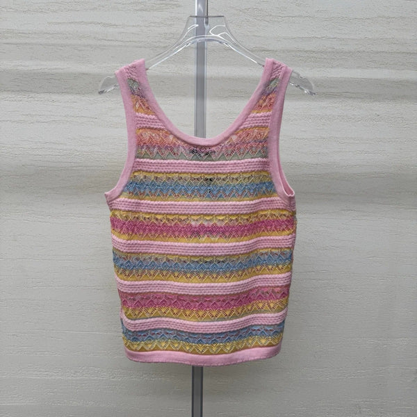 Chanel 2026 Gilet ras-du-cou Laine Acrylique 356917