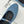 CL 26 Mary-Jane Ballet Flats Blue Fabric Leather 755871