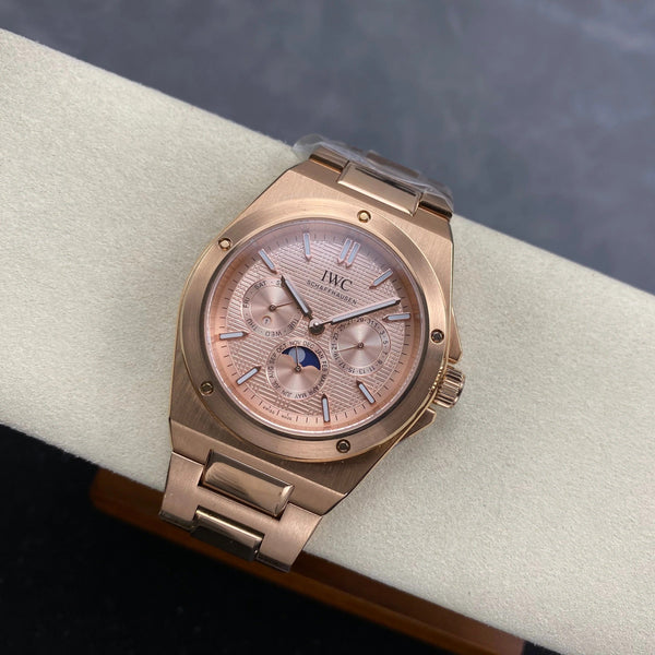 IWC Ingenieur Perpetual Calendar 41 Pink Gold Case