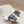 CD 26s Platform Slippers 35 Gray White Canvas Lambskin 643811