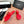 CC 26s Thong Sandals Red Sheepskin 648260