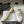 CC 26s Flat Mule White Beige Cowhide 649403