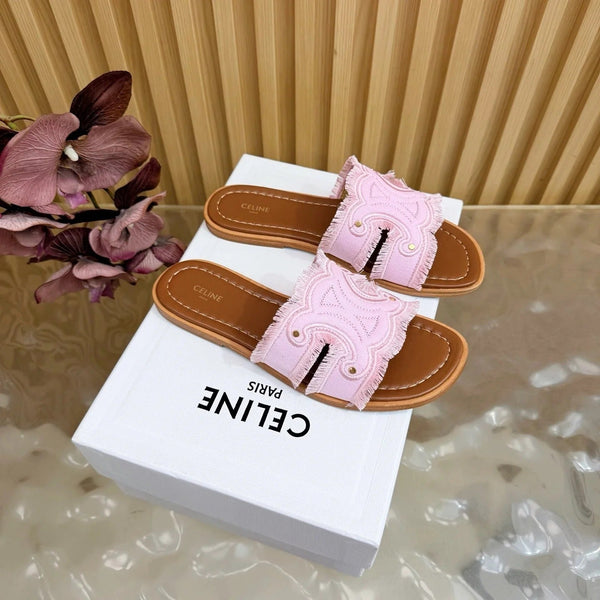 CL 26 Marina Mules Canvas Leather 749449