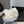 MM BASEBALL CAP IN WHITE VELVET