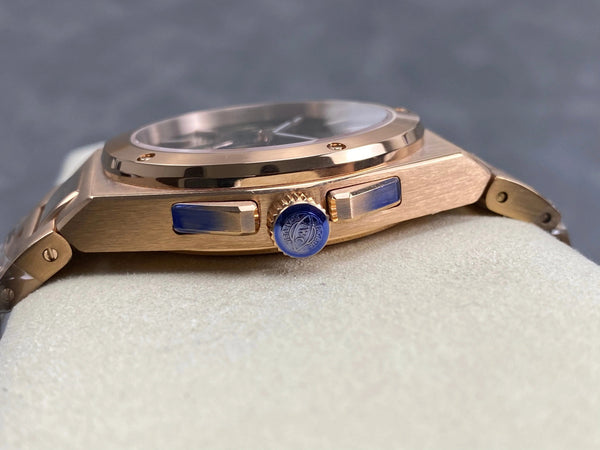 IWC Ingenieur Perpetual Calendar 41 Pink Gold Case