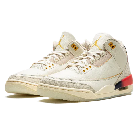 Nike Air Jordan 3 x J Balvin Cream Cowhide Suede