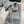 SET SCARF AND HAT IN PALE GRAY WOOL AND RABBIT FUR 388992