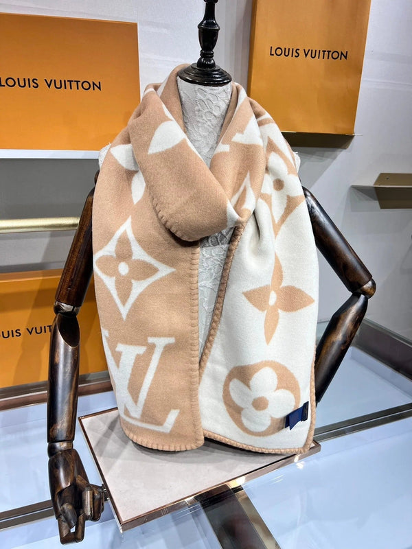 SCIARPA LV 240 CM IN CASHMERE 737198