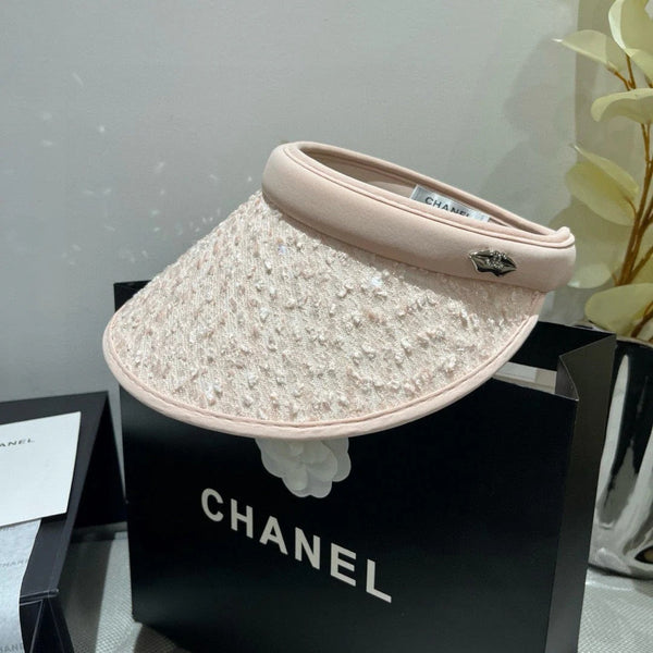 CC CAPPELLO DA SOLE MODELLO ROSA CON PAILLETTES 673926