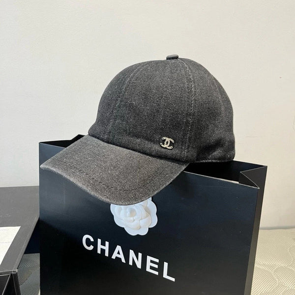 BASEBALL HAT DENIM CHARCOAL GRAY 673993