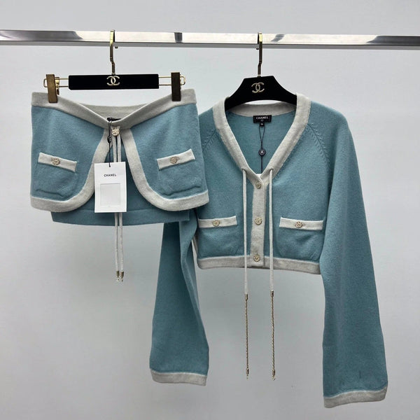 CHANEL 25S KNIT DRESS SET STYLE 167