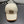 MM BASEBALL CAP IN LIGHT BEIGE FABRIC AND CALFSKIN
